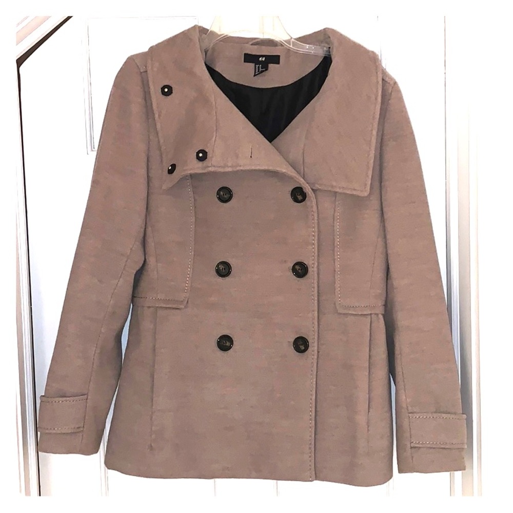 Tan Peacoat